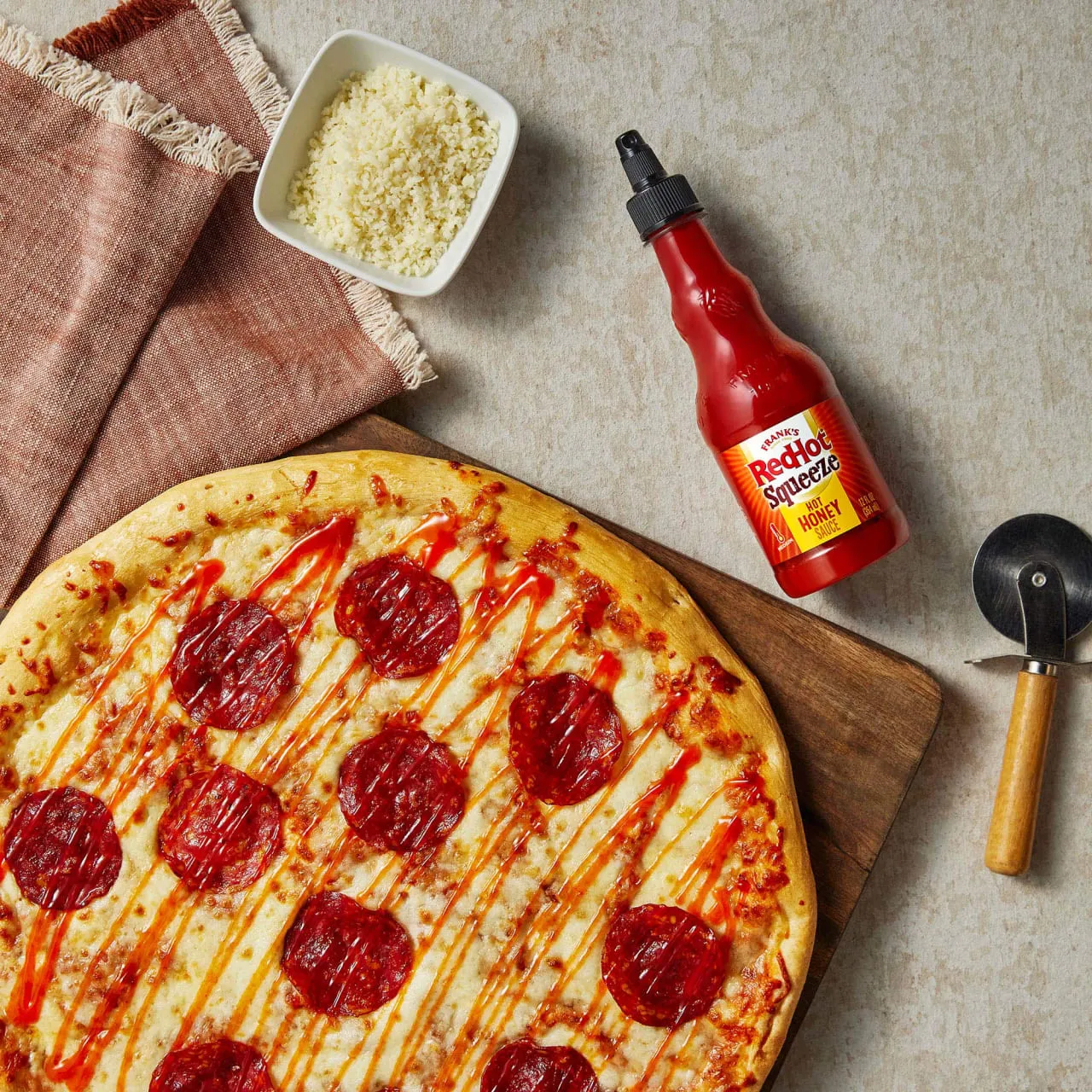 Frank's RedHot Hot Honey salsa miele piccante 355 ml dolce