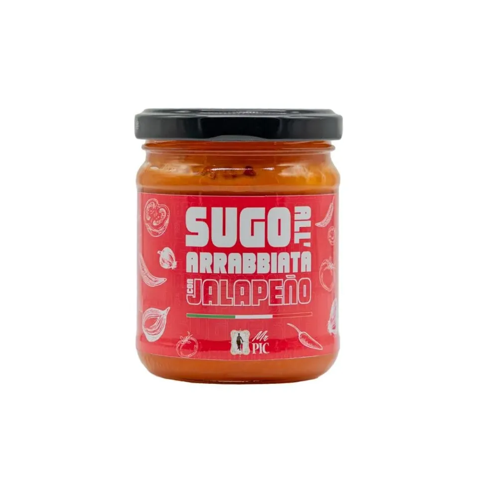 Mr PIC Sugo Arrabbiata Jalapeno 180 g media piccantezza