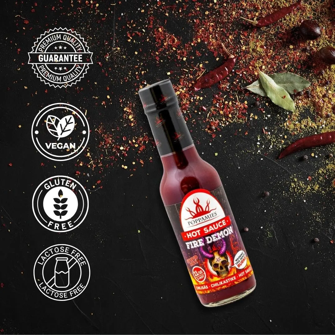 Poppamies Fire Demon salsa peperoncino 150ml Reaper