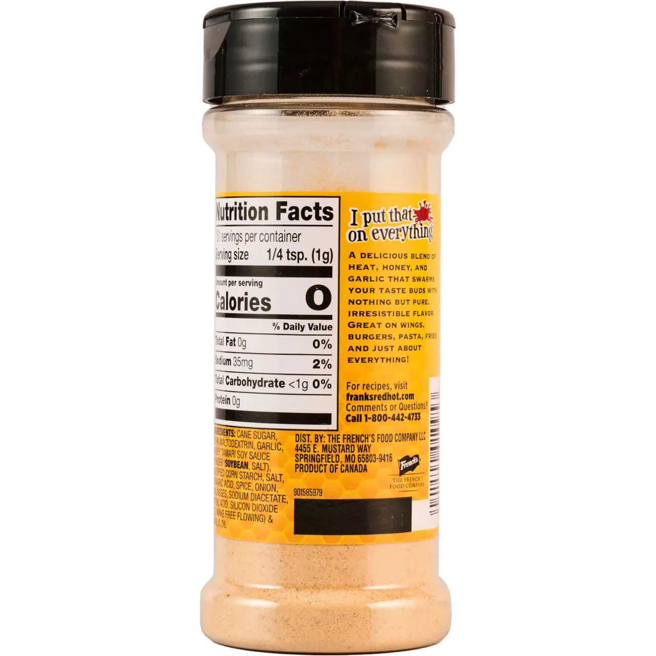 Frank's RedHot Stingin' Honey Garlic condimento 152 g dolce