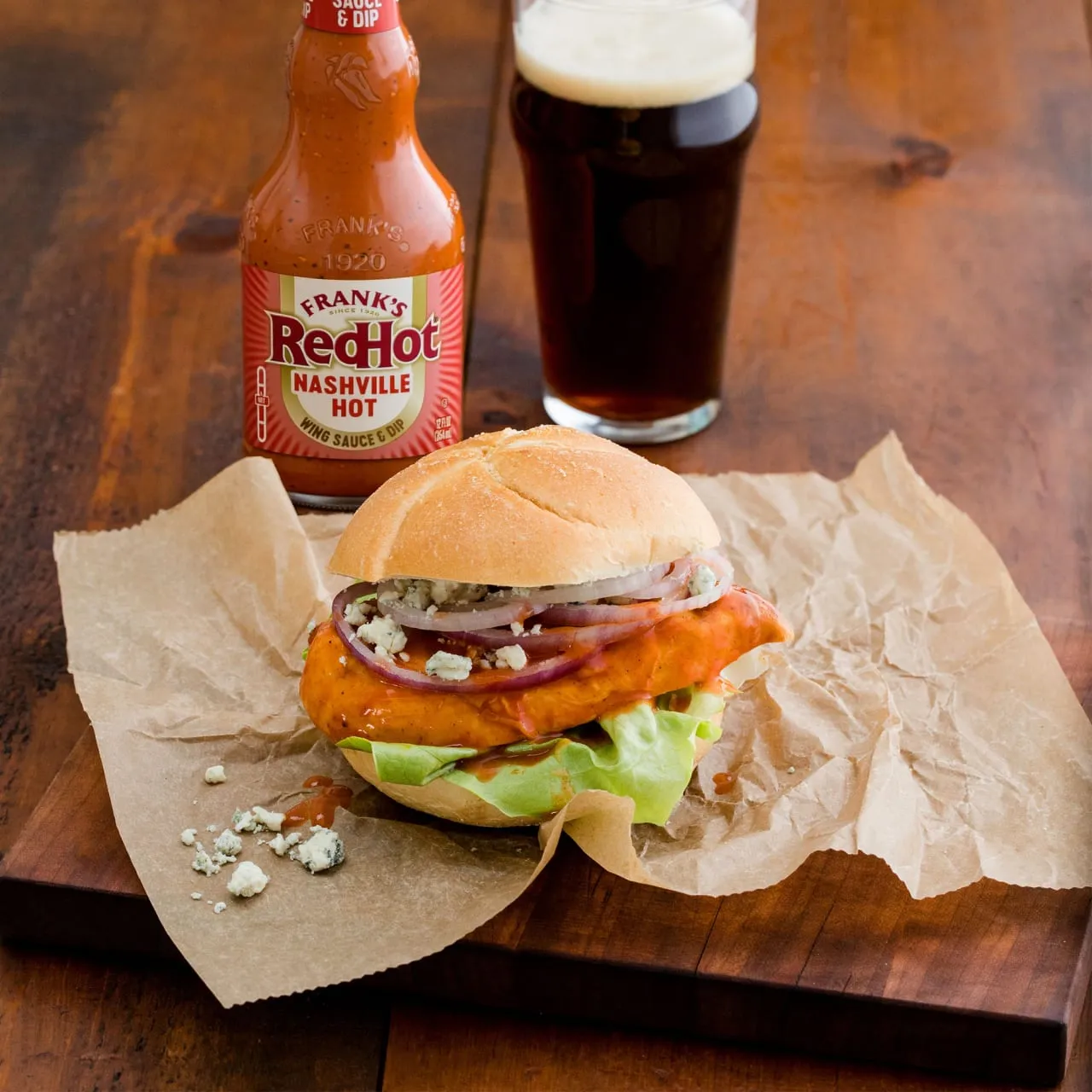 Frank's RedHot Nashville Hot salsa wings 2x355 ml extra piccante