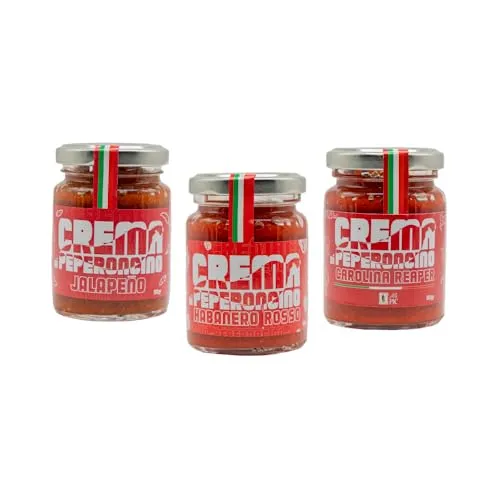 Mr PIC Tris Profondo Rosso kit creme peperoncino 3 vasetti