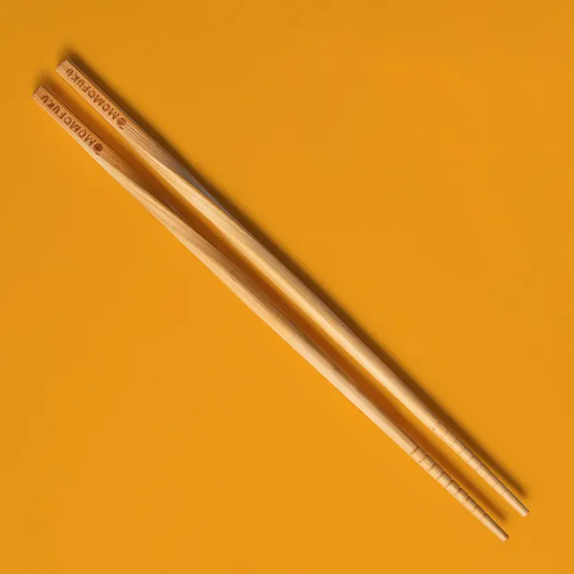 Momofuku Chopsticks bacchette bambù riutilizzabili incise