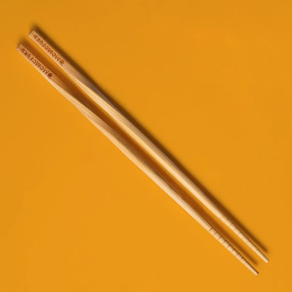 Momofuku Chopsticks bacchette bambù riutilizzabili incise