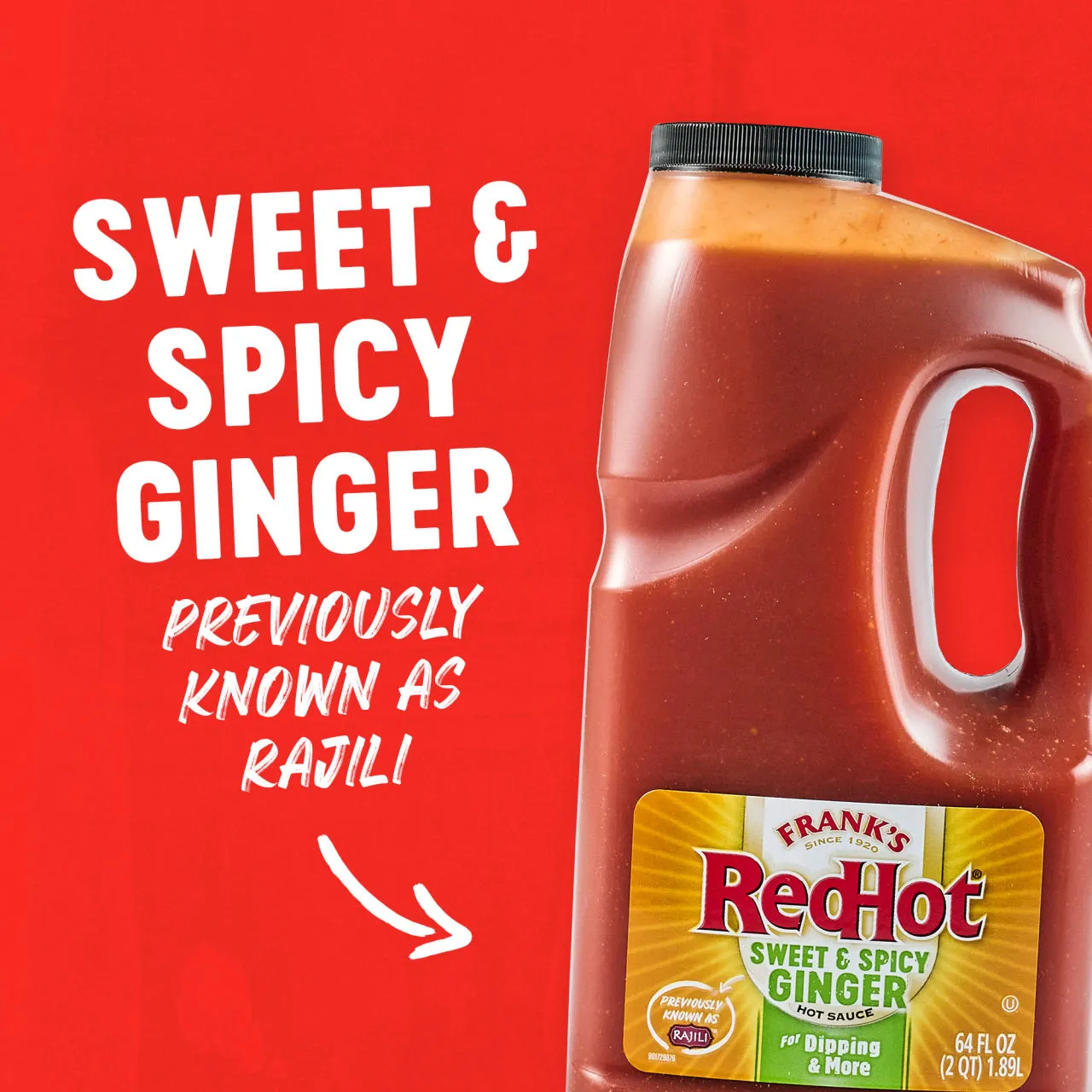 Frank's RedHot Ginger salsa zenzero 1,89 l dolce-piccante