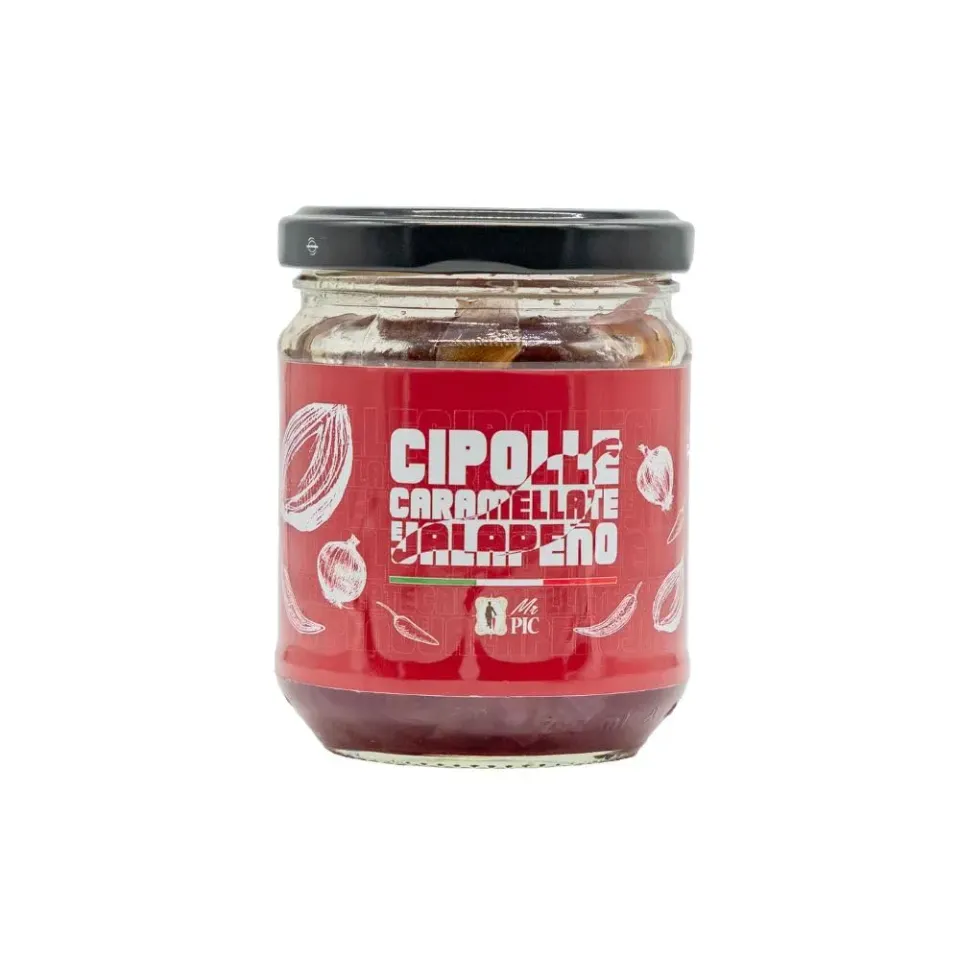 Mr PIC Cipolle Caramellate Jalapeño salsa 180 g delicata