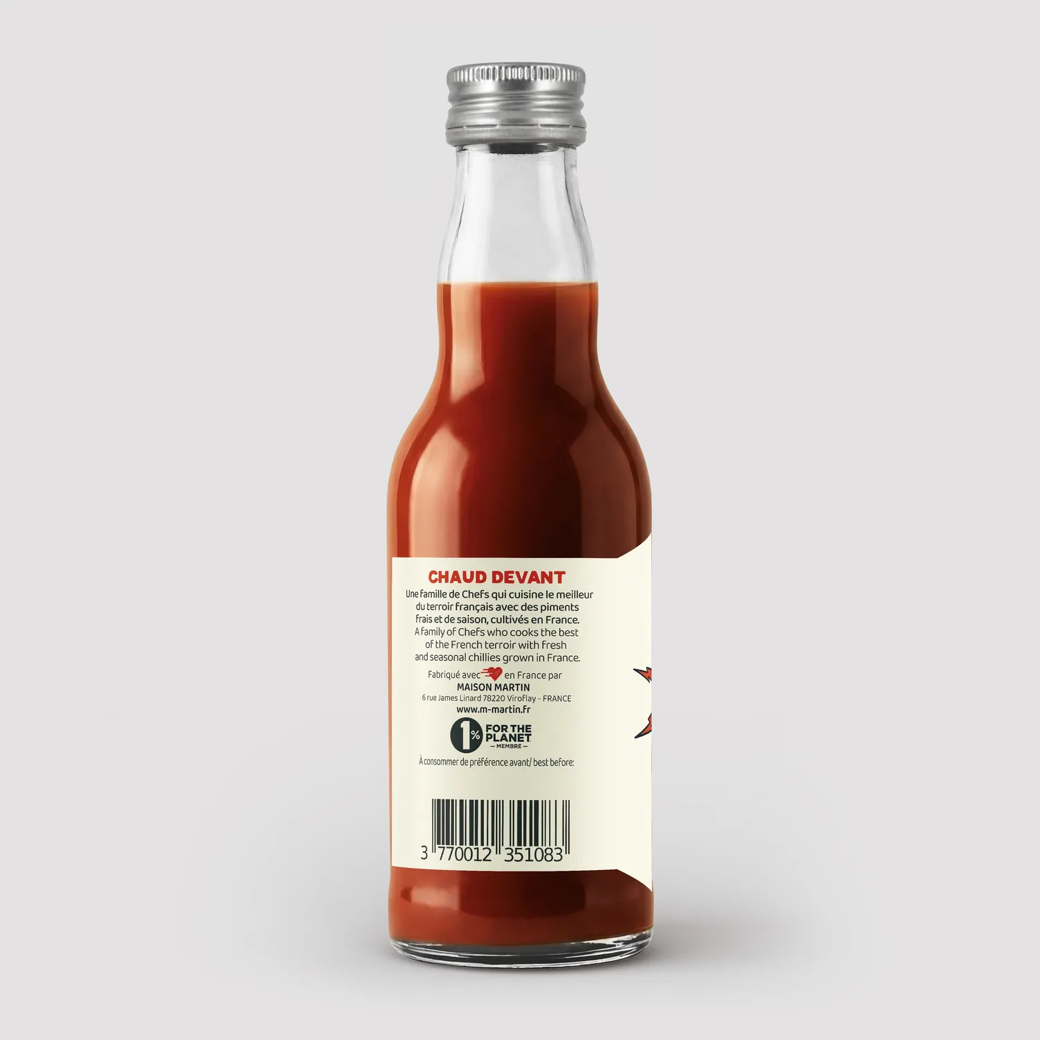 Maison Martin Foudre XXL salsa habanero 9/12