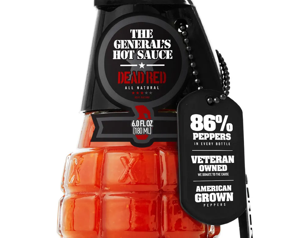 The General's Triple Threat salsa piccante 3 bottiglie classiche
