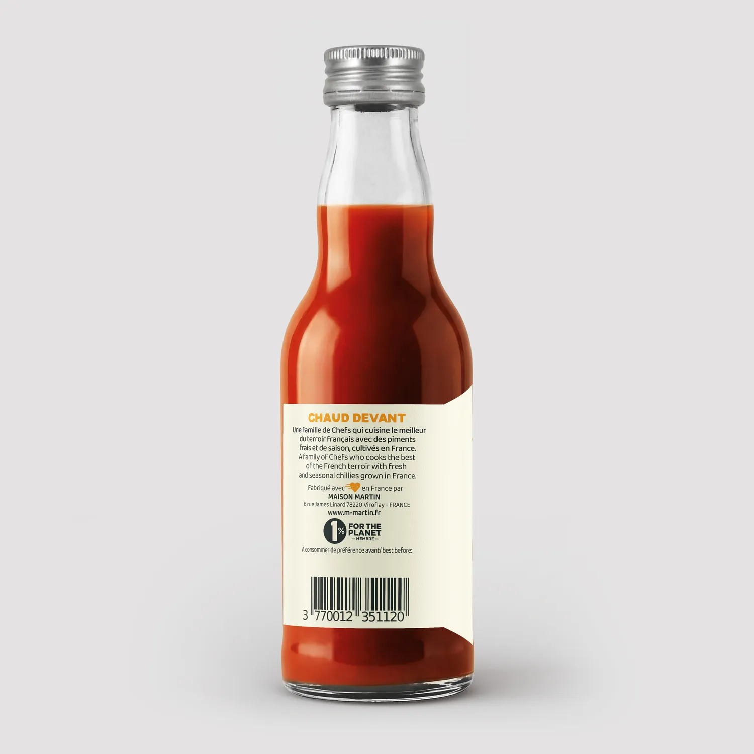 Maison Martin Sirocco XXL salsa piccante affumicata forza 7