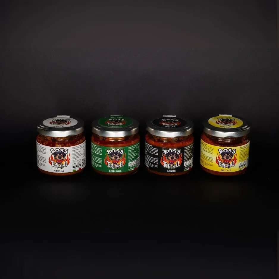Boss Taste of Hell bundle 4 salse piccanti assortite