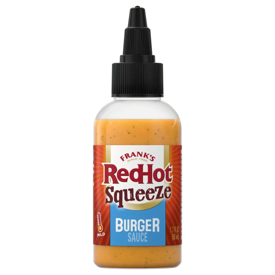 Frank's RedHot Burger salsa mini squeeze 50 ml cremosa