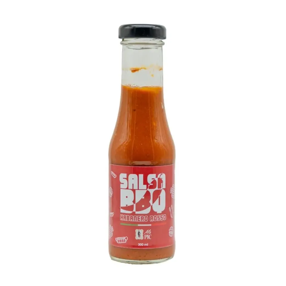 Mr PIC Habanero Rosso salsa BBQ 300 ml per grigliata