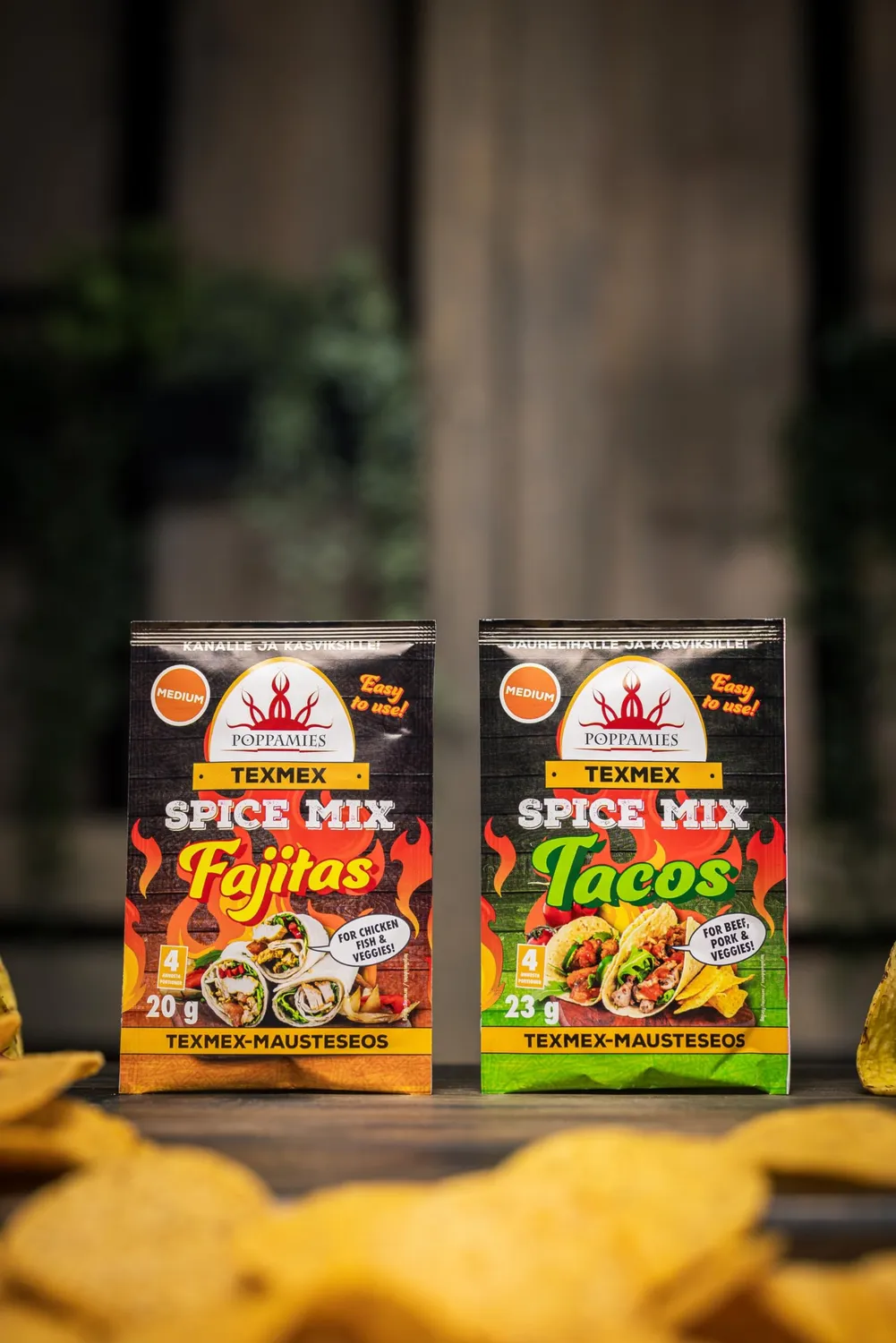 Poppamies Texmex Tacos mix spezie 23g medio