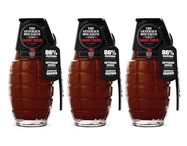 The General's Smoke Wave Smoke Check salsa piccante 3 bottiglie affumicata