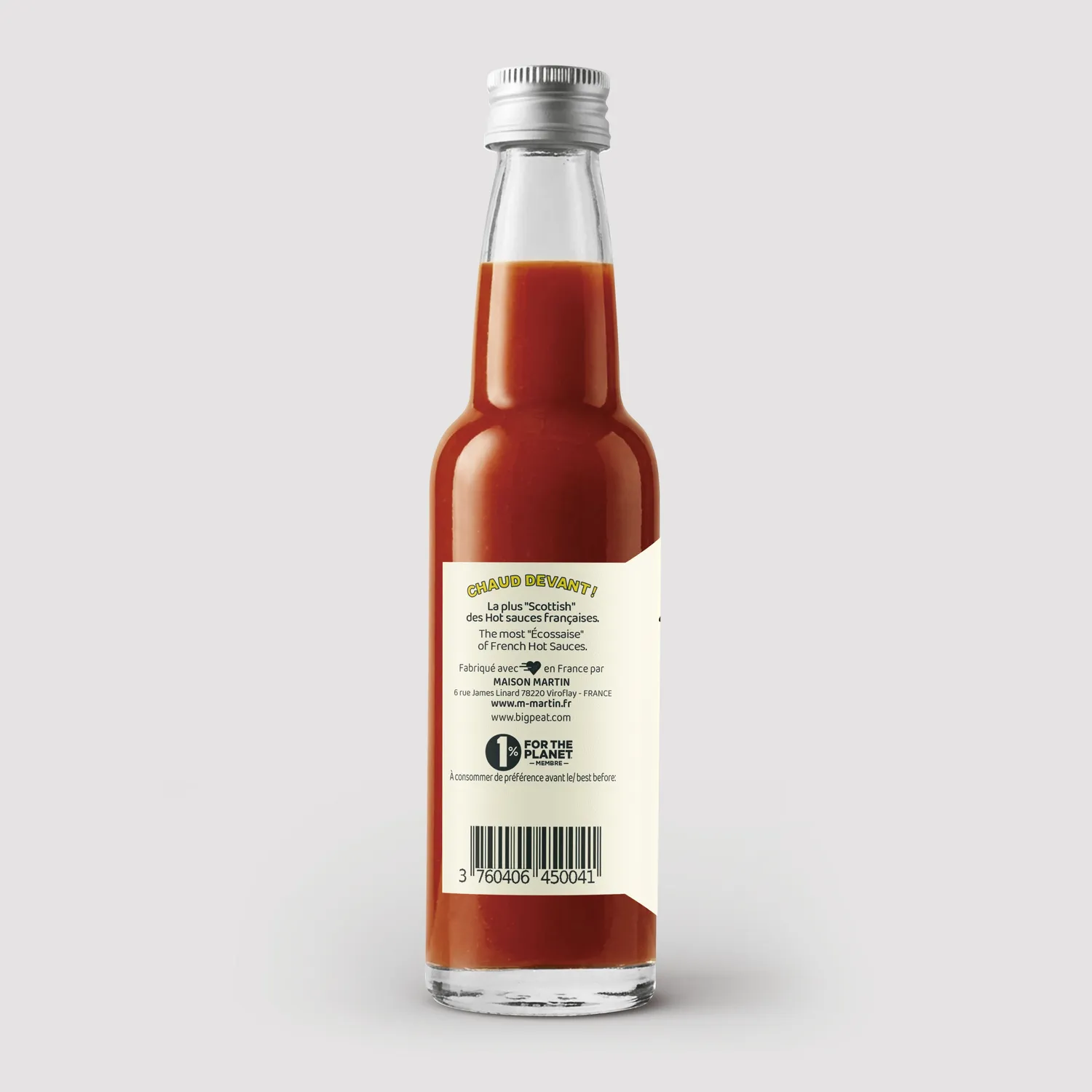 Maison Martin Big Peat salsa piccante al whisky forza 6