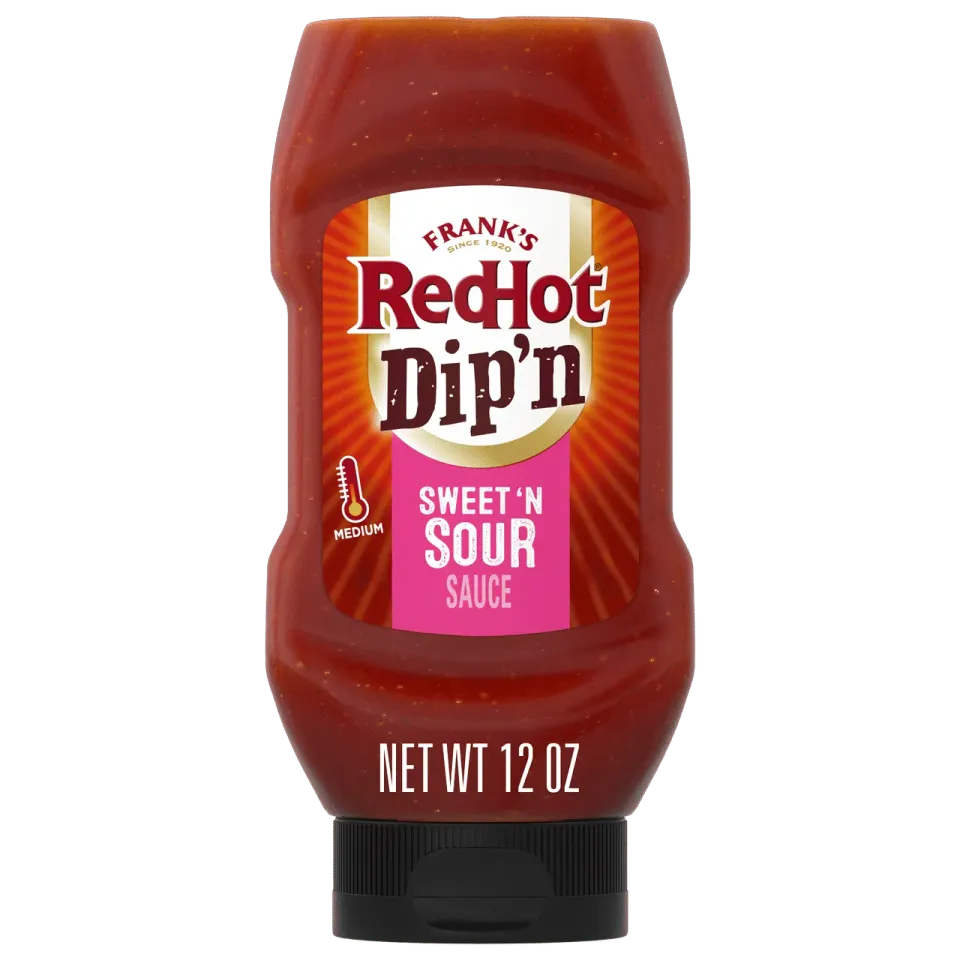 Frank's RedHot Sweet N Sour salsa dip 355 ml agrodolce