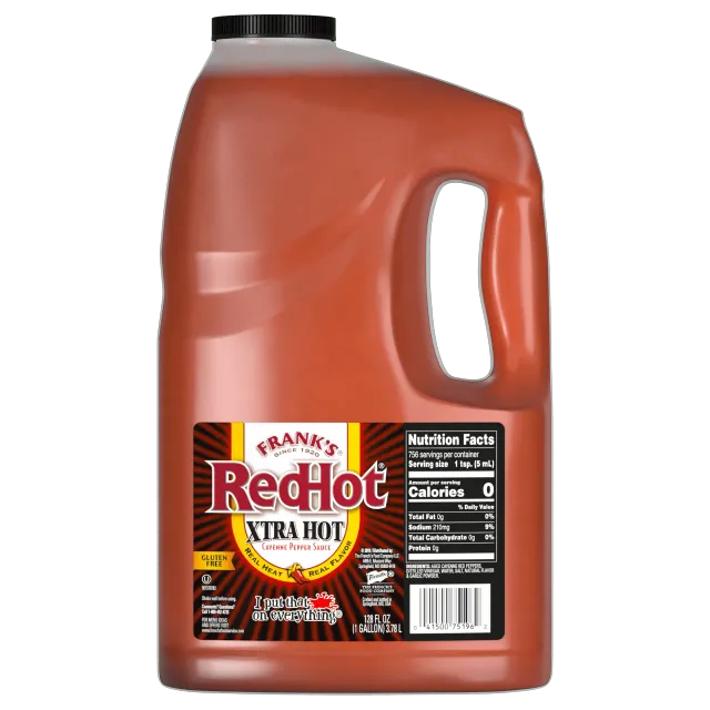 Frank's RedHot Xtra Hot salsa piccante 3,78 L forte