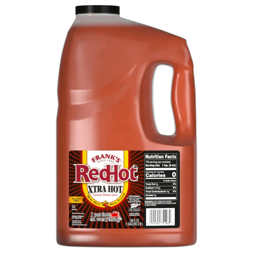 Frank's RedHot Xtra Hot salsa piccante 3,78 L forte