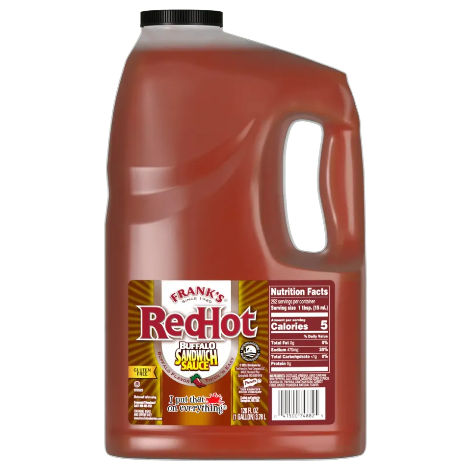 Frank's RedHot Buffalo salsa sandwich piccante 3,78 L