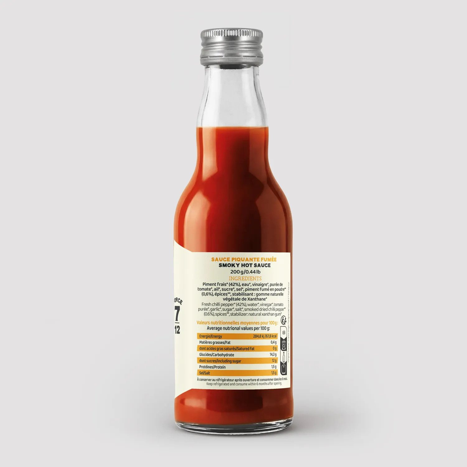 Maison Martin Sirocco XXL salsa piccante affumicata forza 7