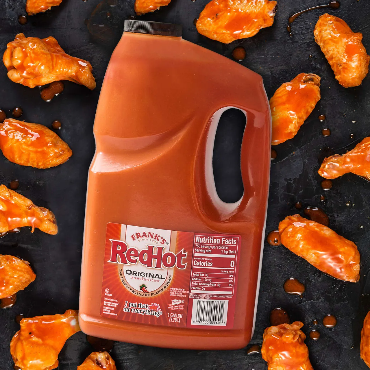 Frank's RedHot Original salsa cayenna 3,78 l tanica media