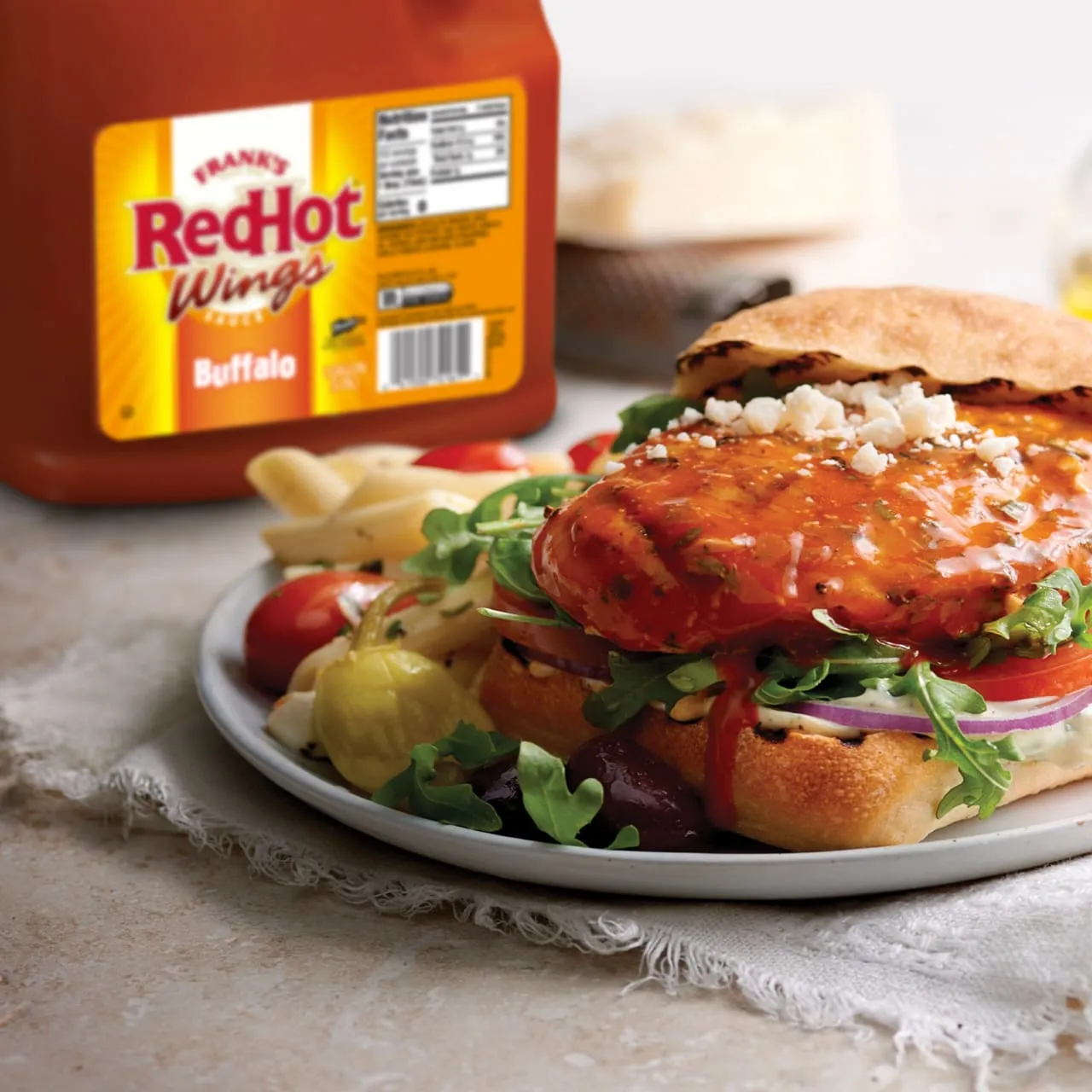 Frank's RedHot Original Buffalo salsa wings 3,78 L media