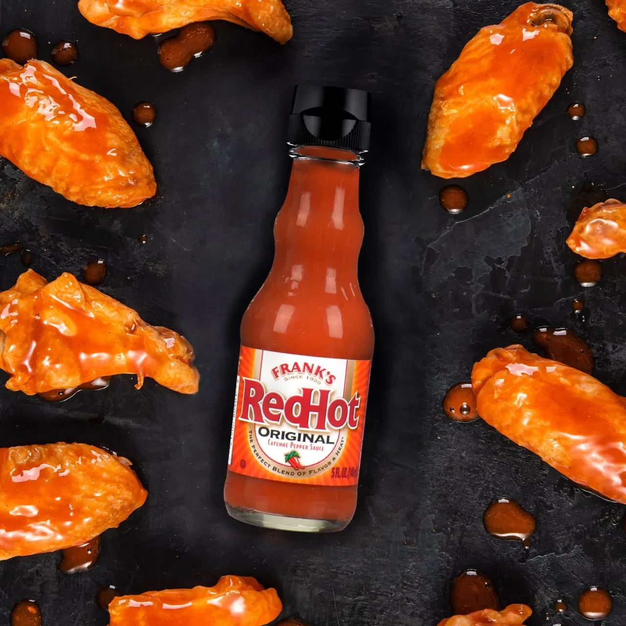Frank's RedHot Original salsa cayenna 148 ml piccantezza media