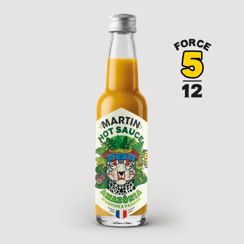 Maison Martin Amazonia salsa piccante Scorpion forza 5