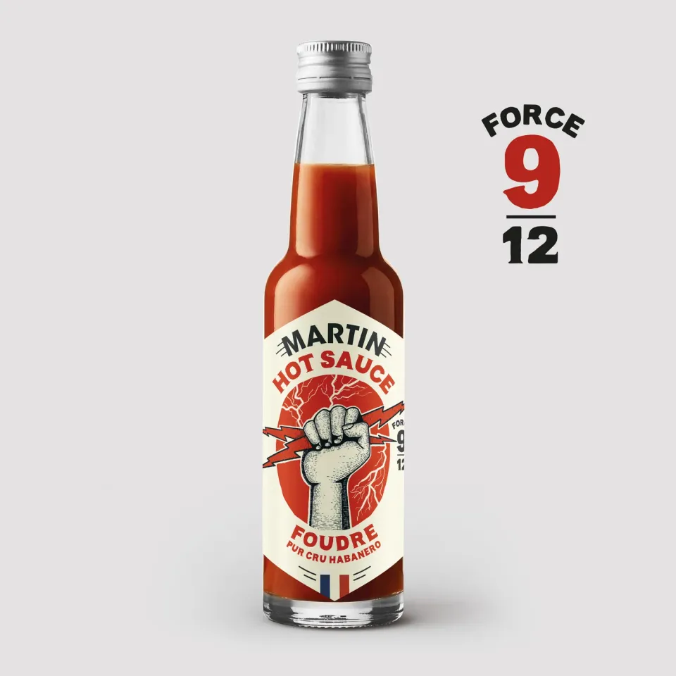 Maison Martin Foudre salsa piccante habanero forza 9/12