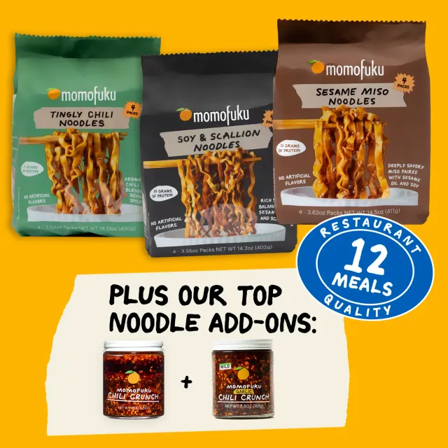 Momofuku Balanced Pack box assortita equilibrata