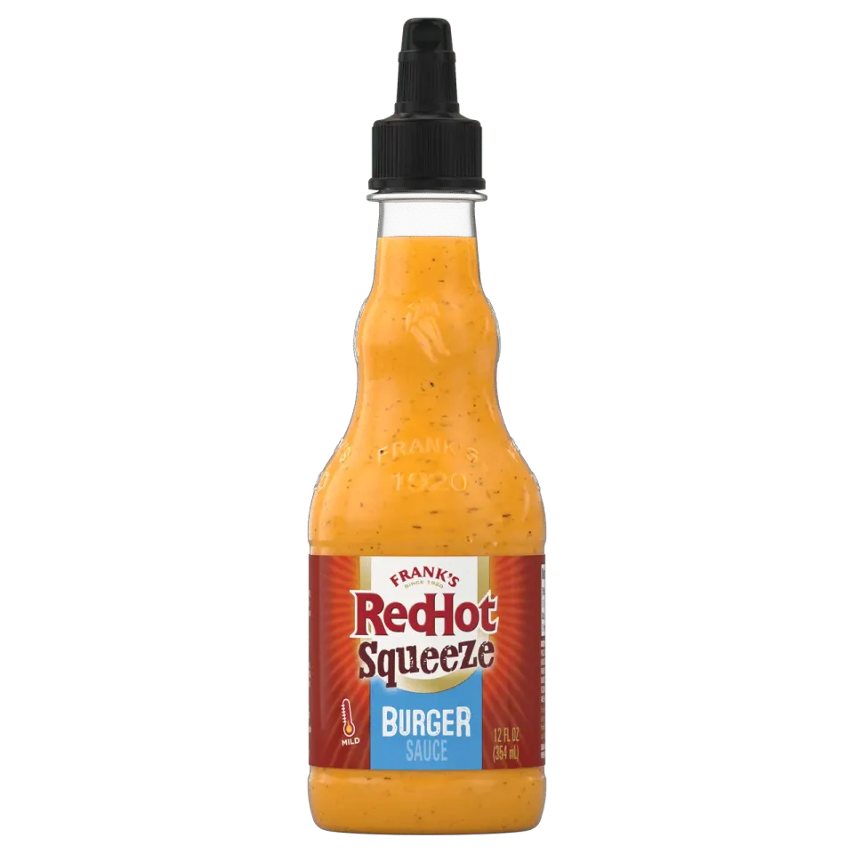 Frank's RedHot Burger salsa squeeze 355 ml piccante