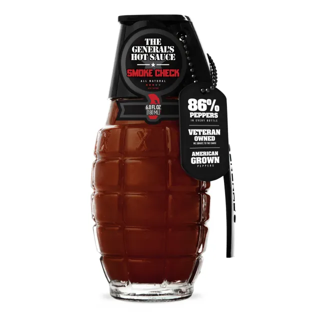 The General's Smoke Check salsa piccante singola affumicata media