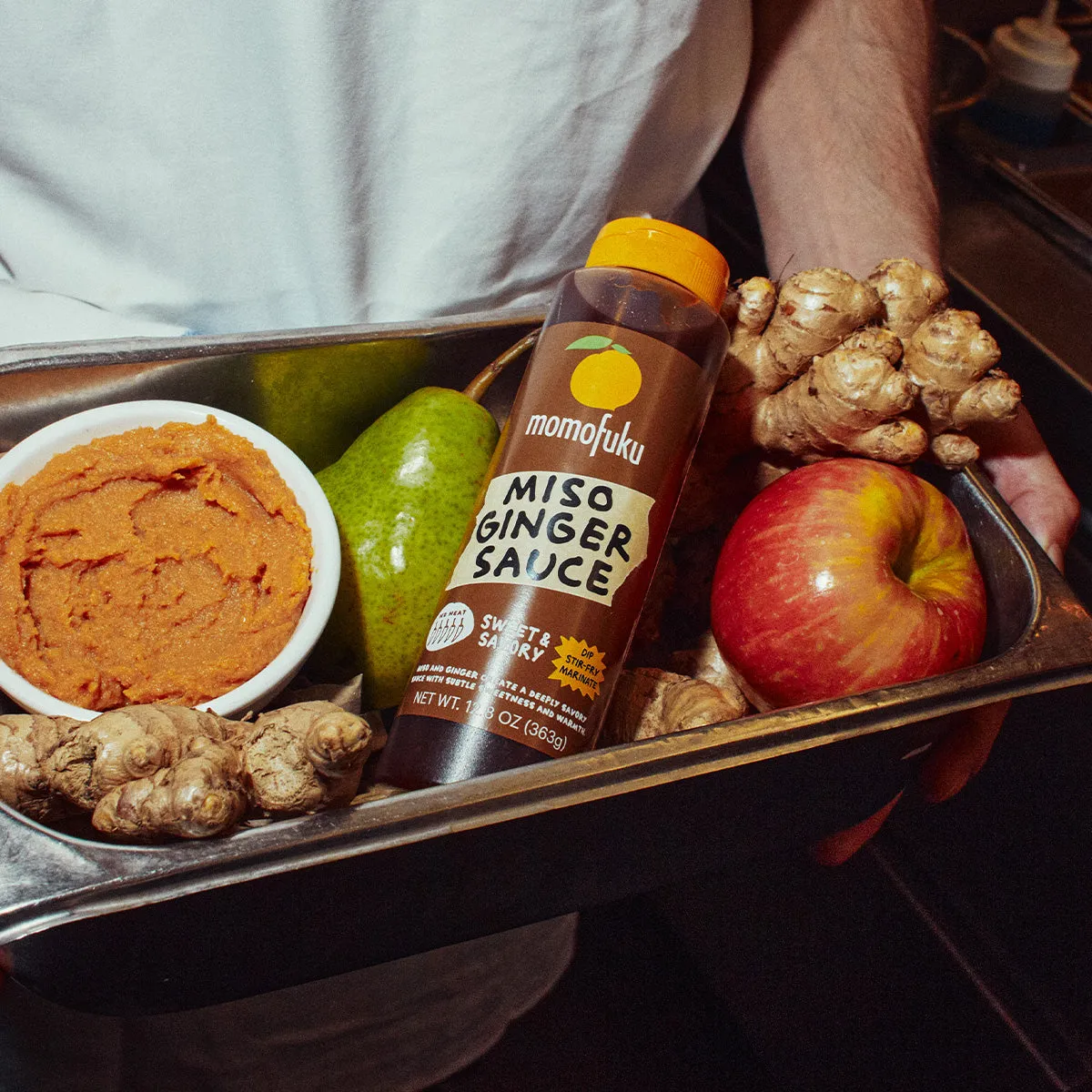 Momofuku Miso Ginger Sauce salsa miso e zenzero