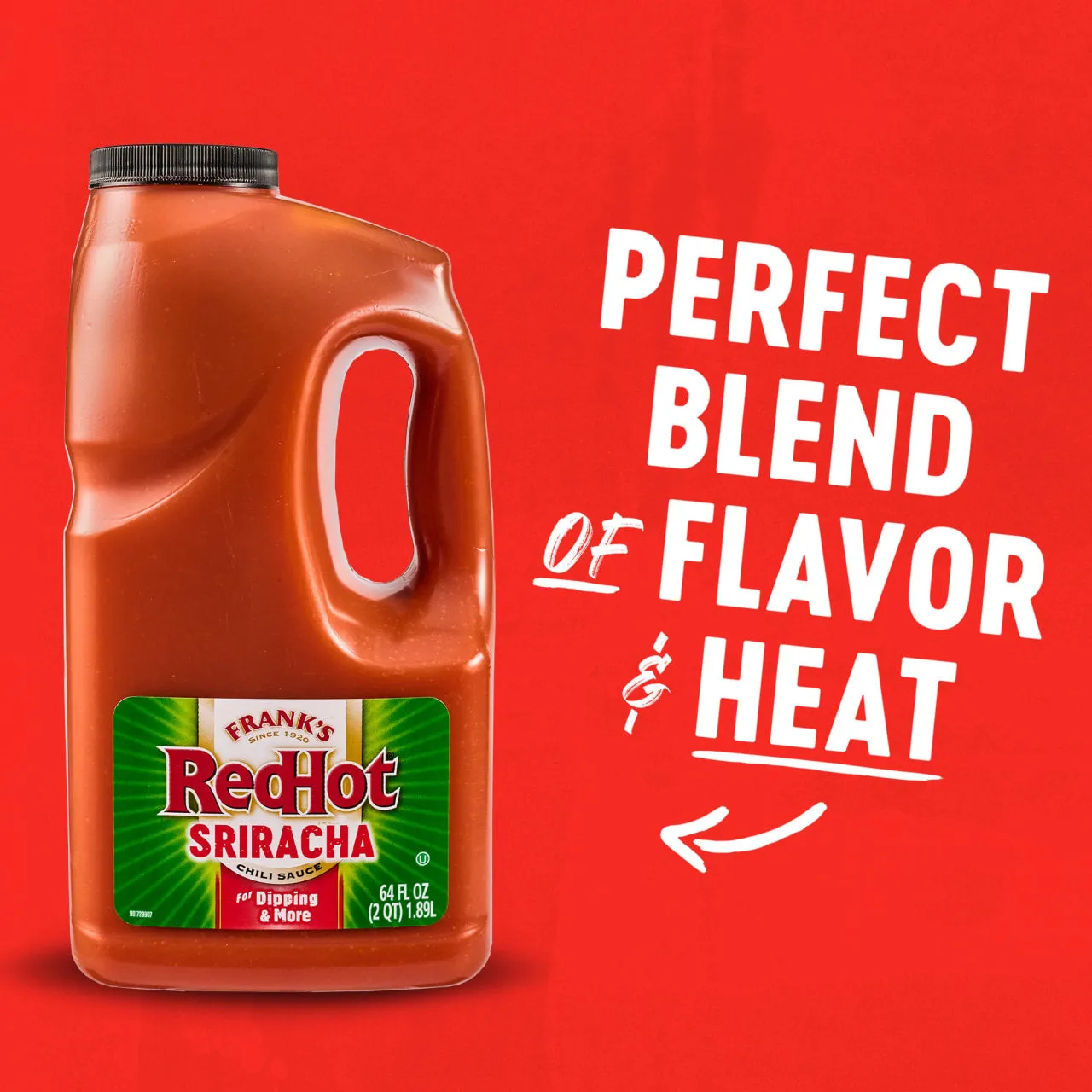 Frank's RedHot Sriracha salsa chili 1,89L affumicata