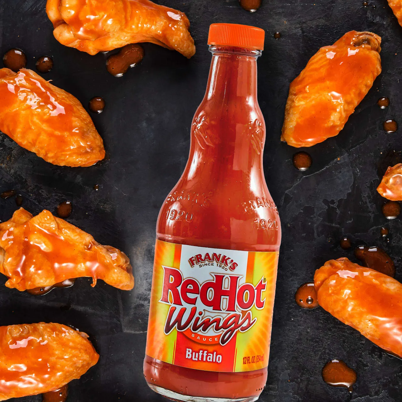 Frank's RedHot Buffalo Wings salsa piccante 2x355 ml media