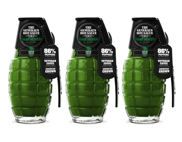The General's Jalapeno Wave Hooah salsa piccante 3 pezzi delicata