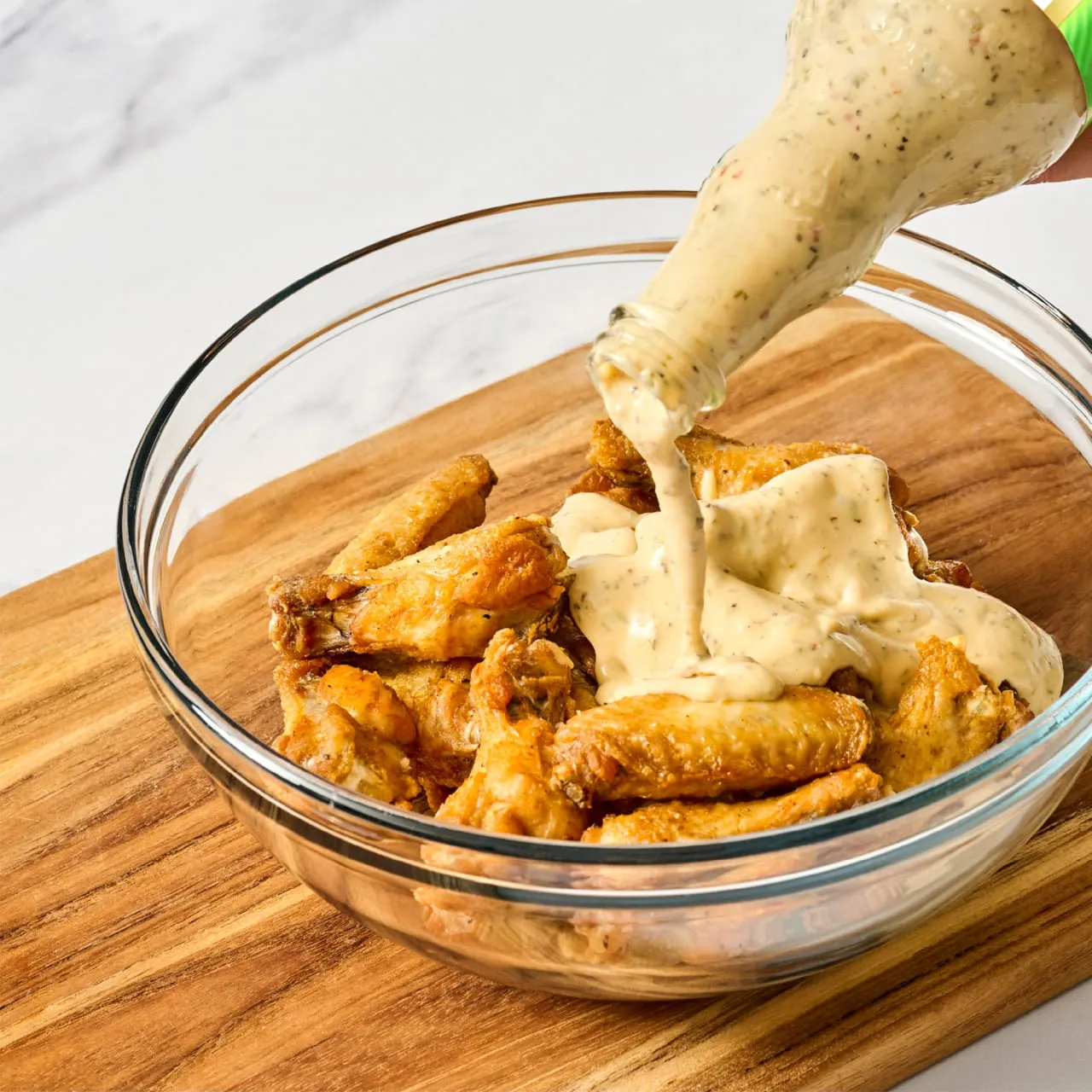 Frank's RedHot Garlic Parmesan salsa wings 355 ml piccantezza leggera
