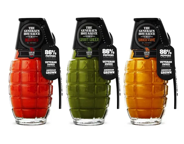 The General's Triple Threat salsa piccante 3 bottiglie classiche