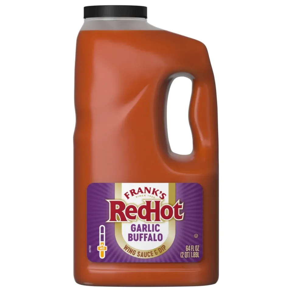Frank's RedHot Garlic Buffalo salsa 1,89 L all'aglio