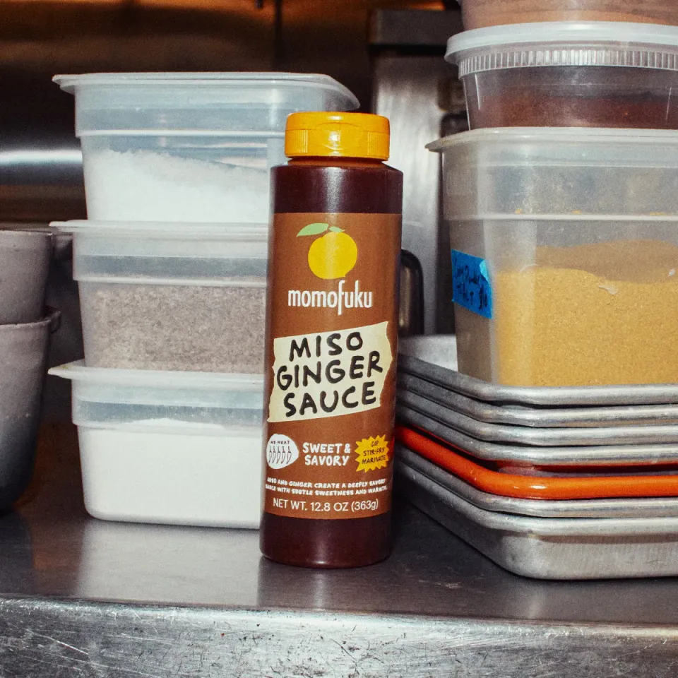Momofuku Miso Ginger Sauce salsa miso e zenzero