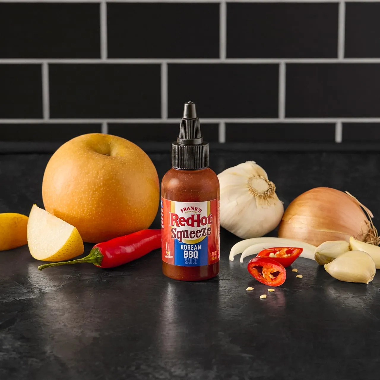 Frank's RedHot Korean BBQ squeeze 50 ml salsa densa