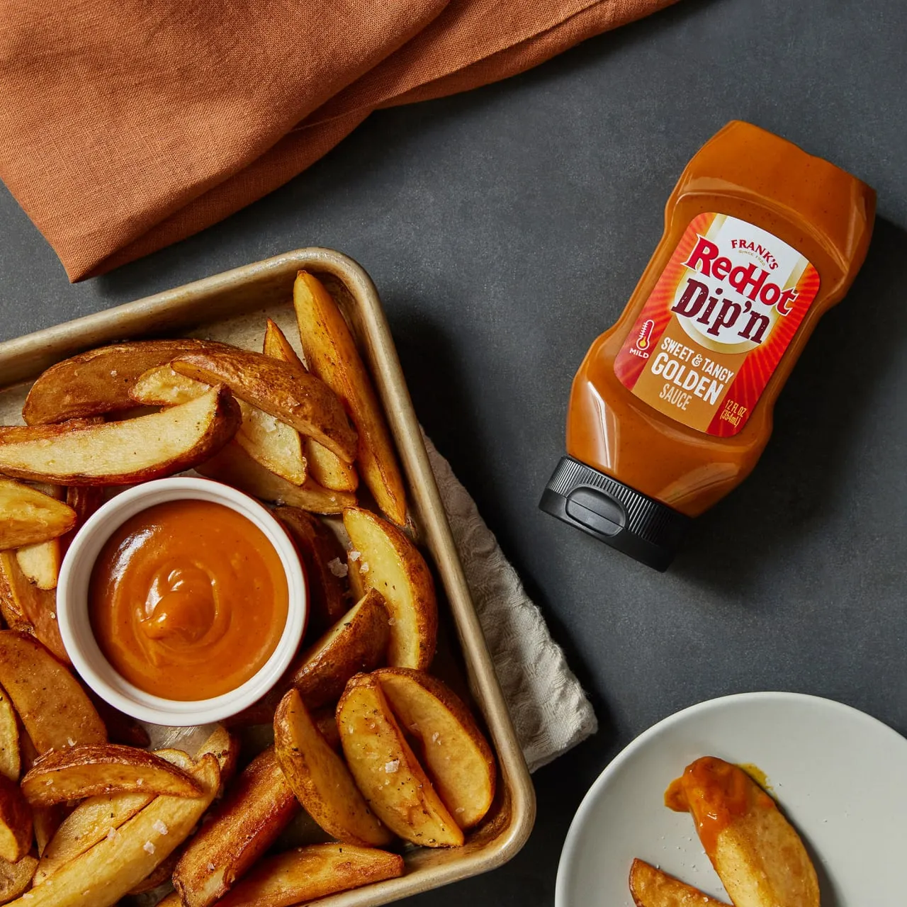 Frank's RedHot Golden salsa dip 355 ml agrodolce