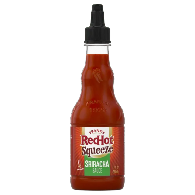 Frank's RedHot Sriracha salsa squeeze 355 ml forte
