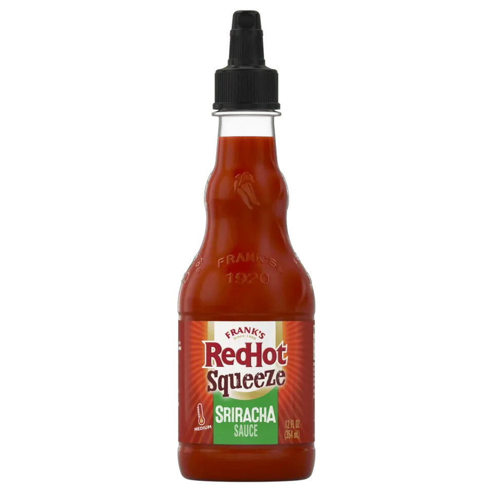 Frank's RedHot Sriracha salsa squeeze 355 ml forte