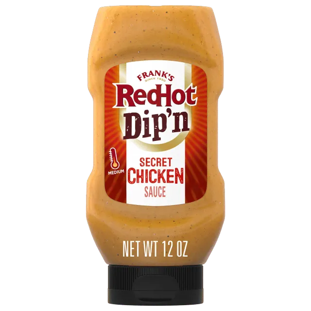 Frank's RedHot Secret Chicken salsa dip pollo 354 ml cremosa