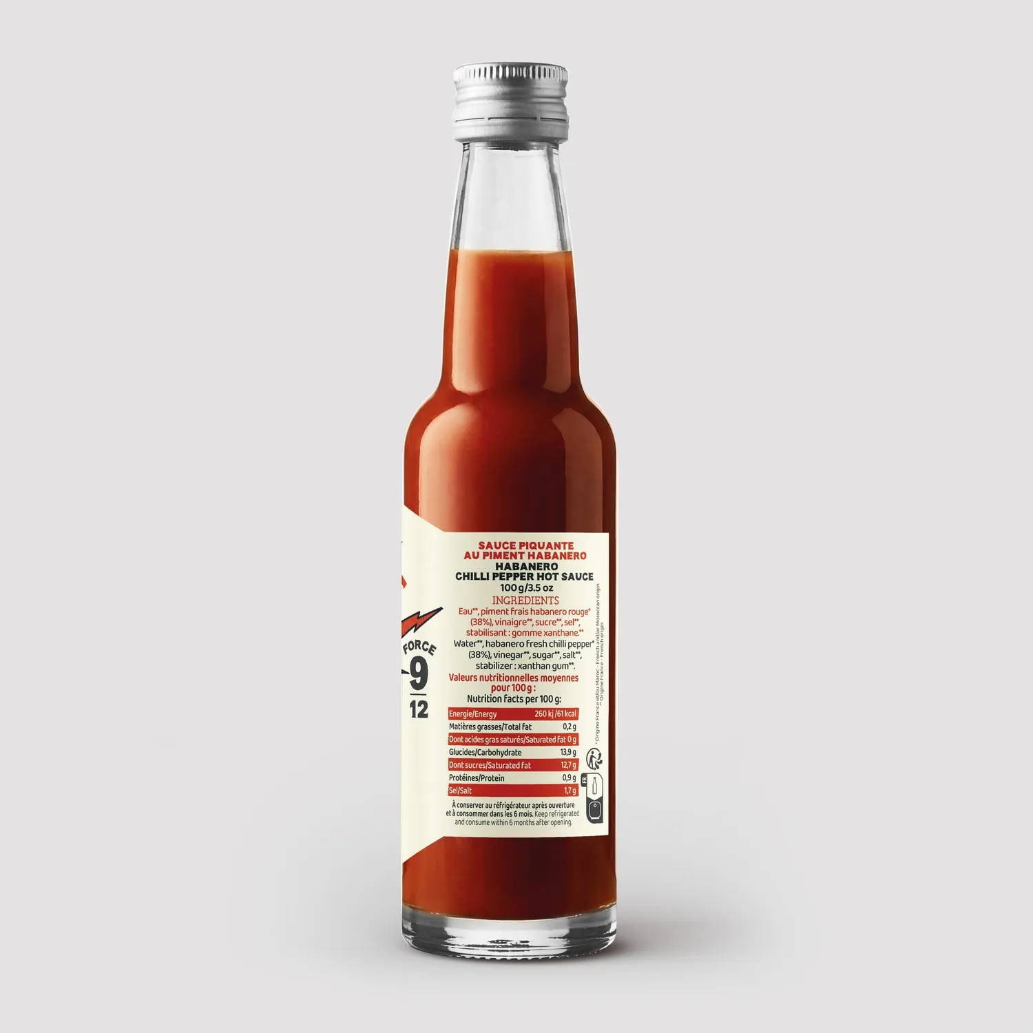 Maison Martin Foudre salsa piccante habanero forza 9/12