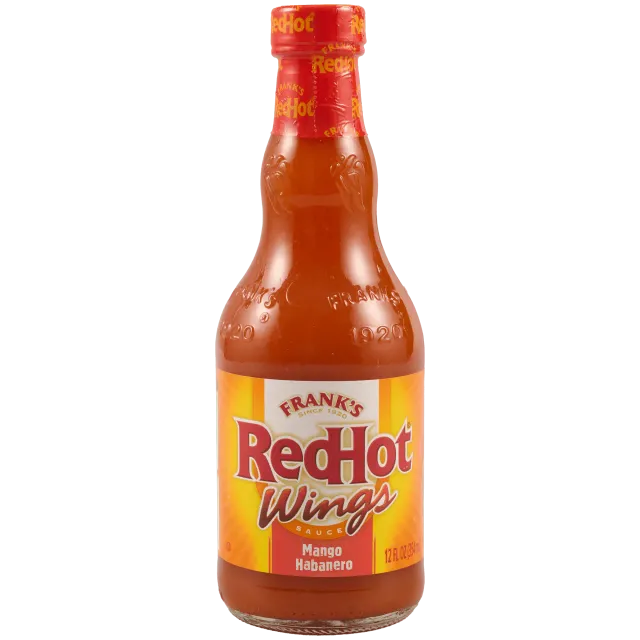 Frank's RedHot Mango Habanero salsa wings 355 ml dolce piccante