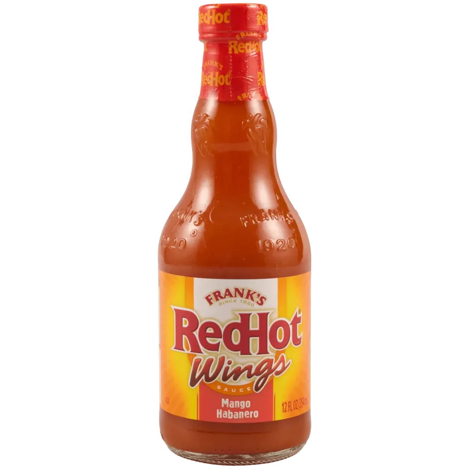 Frank's RedHot Mango Habanero salsa wings 355 ml dolce piccante