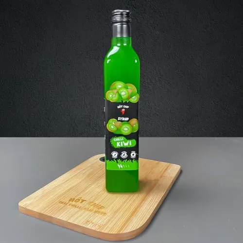 Hot Chip Kiwi sciroppo al peperoncino 550 ml bassa piccantezza
