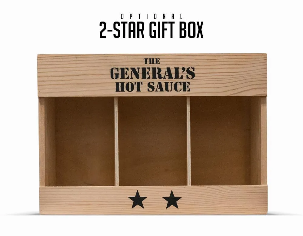 The General's Hot Sauce Scorched Earth salsa piccante 3 bottiglie forte